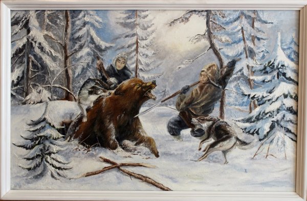 Якутский дух охоты Байанай