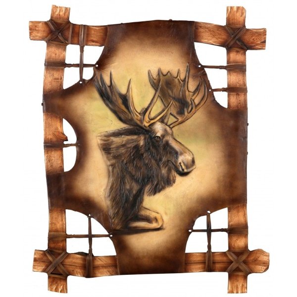 Трафарет волка для травления