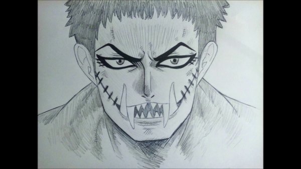 Катакури карандашом