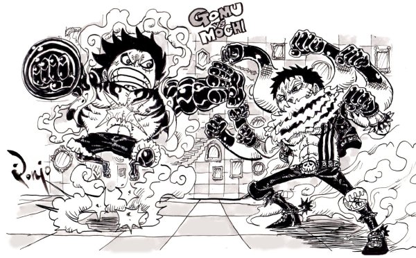 Катакури Ван Пис Манга