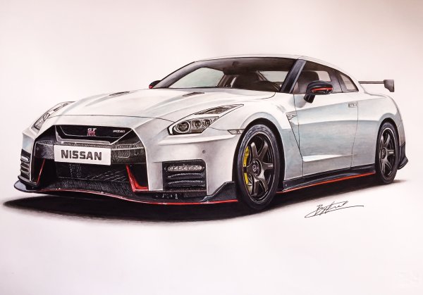 Nissan GTR r35 vector