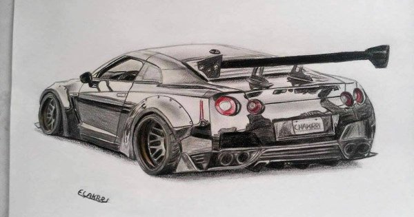 GTR r35 drawing