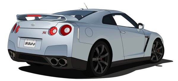 Nissan Skyline r35 GTR Форсаж