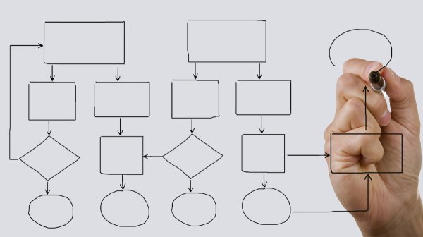Алгоритм на прозрачном фоне