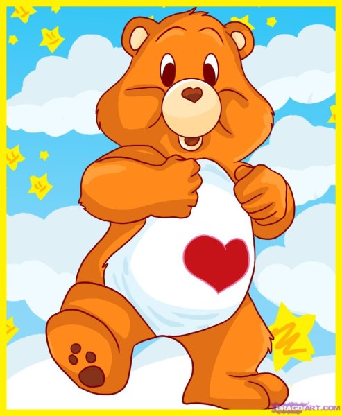 Медвежата мультяшные