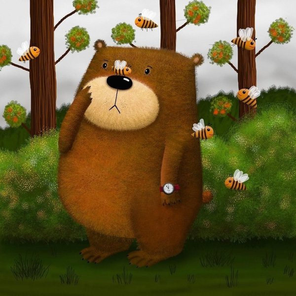 Забавный мишка