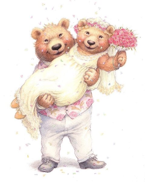 Петра Браун медведи иллюстрации