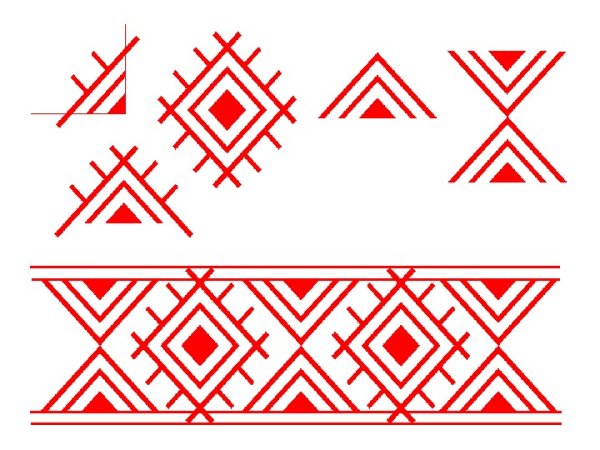 Древние символы в народной вышивке