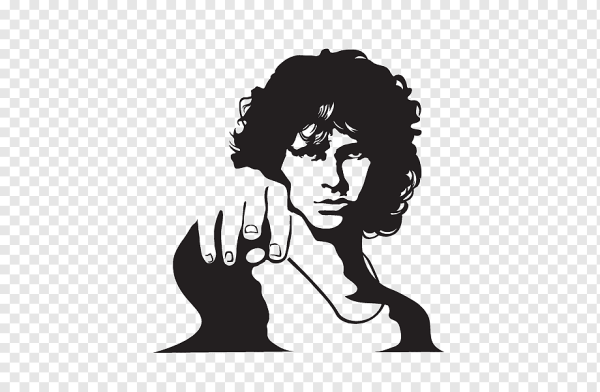 Джим Моррисон рисунок