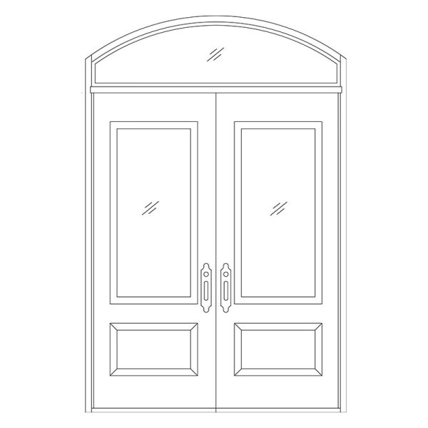 Трафарет на дверь