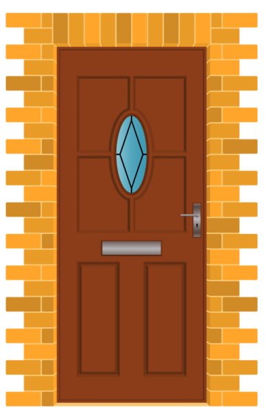 Красивая дверь рисунок