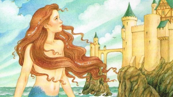 Рисунок Русалочка Ганс христиан Андерсен