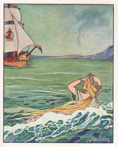 Билибин Русалка