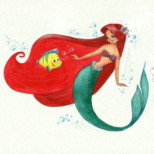 Русалочка Андерсен Ариэль