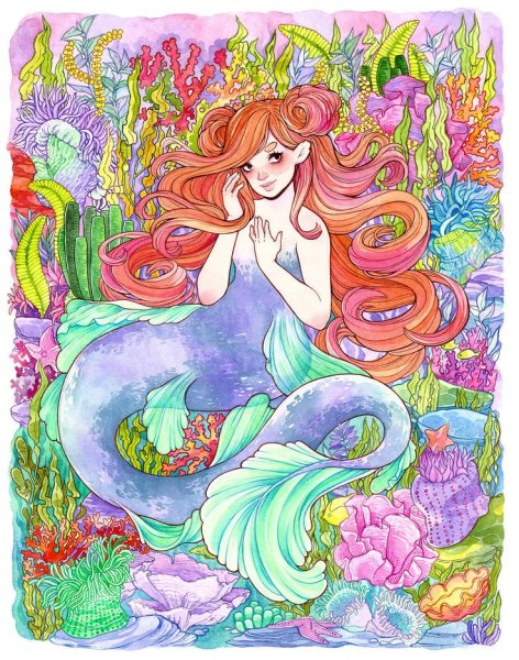 Аниме сказка Русалочка