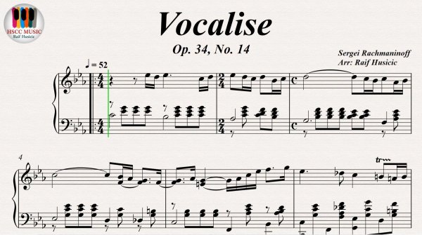 Рахманинов Вокализ