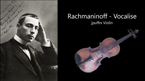 Рахманинов Вокализ