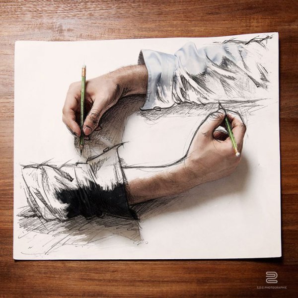 Крепкие объятия арт