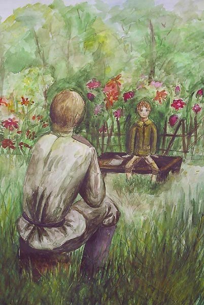 Возвращение в детство рисунок