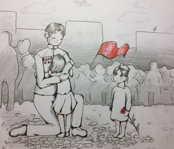 Иллюстрации к рассказу Платонова Возвращение