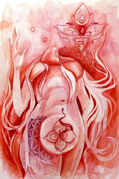 Муладхара чакра арт