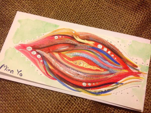 Рисование йони