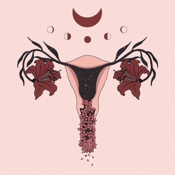 Эскиз тату матка