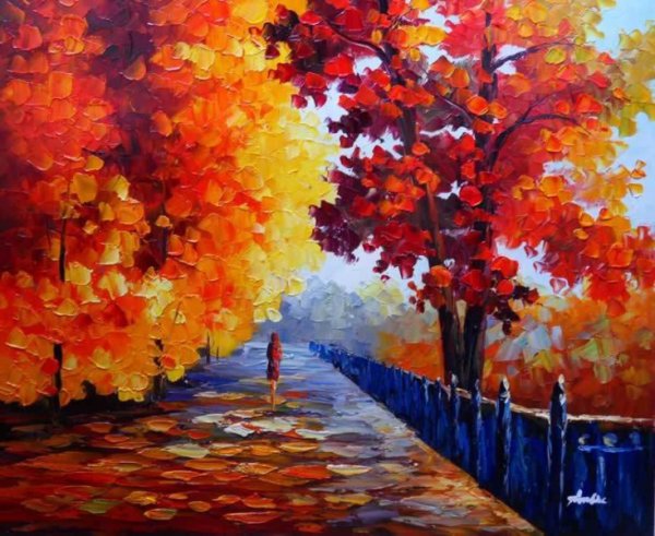 Рисунок красота осени