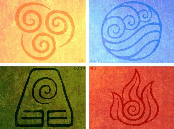 5 Стихий земля вода огонь воздух молния