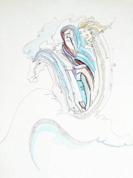 Дары Терека Лермонтов иллюстрации