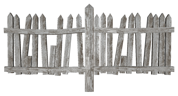 Мультяшная изгородь