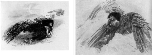 Иллюстрации к демону Лермонтова