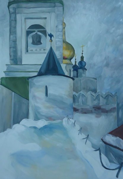 Тобольский Кремль рисование