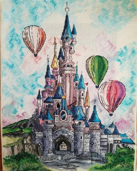 Рисунок Диснейленда