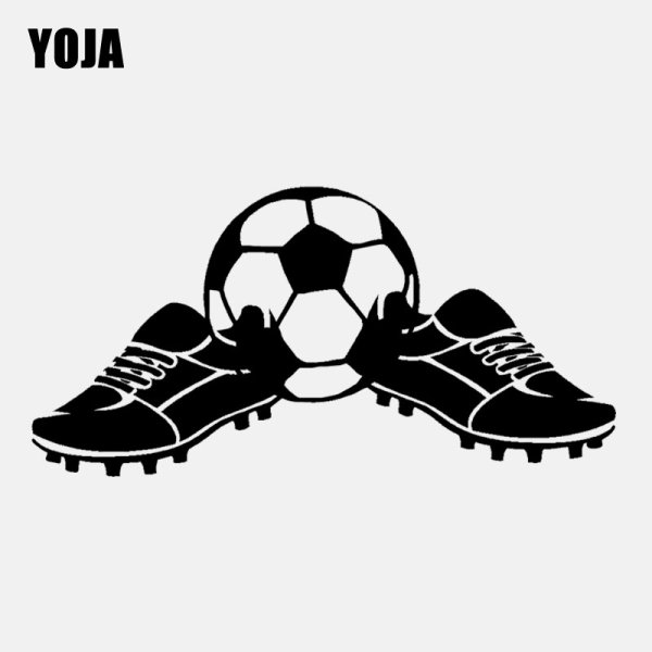 Футбольные бутсы трафарет