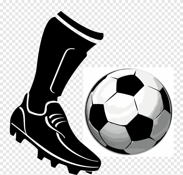 Нога на мяче