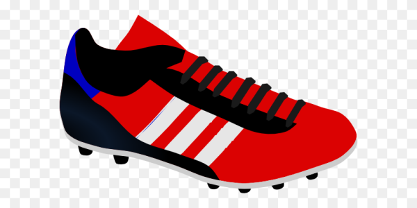 Бутсы на прозрачном фоне