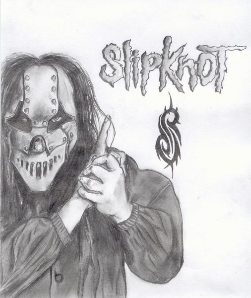 Slipknot рисунок кори Тейлор