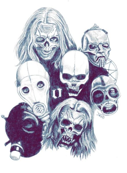 Кори Тейлор слипкнот арт