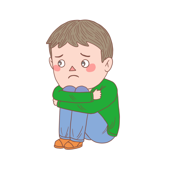 Грустный ребенок