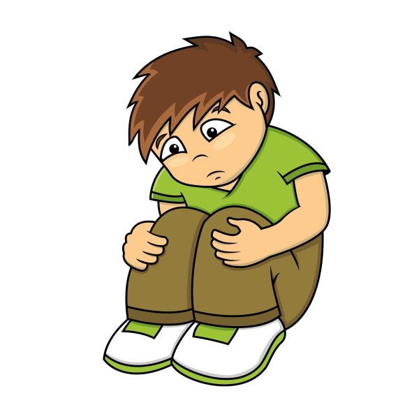 Грустный мальчик картинка