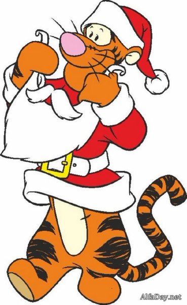 Винни пух и Тигруля новый год