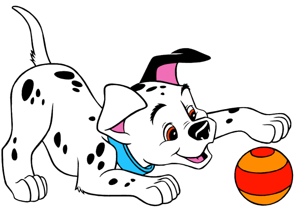 Далматинец мультяшка