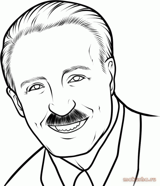 Лукашенко портрет карандашом