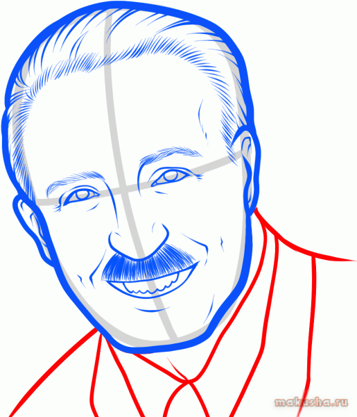 Лукашенко рисунок