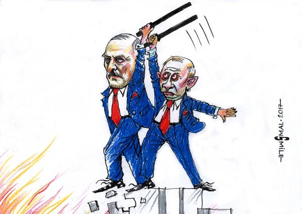 Путин и Лукашенко диктаторы