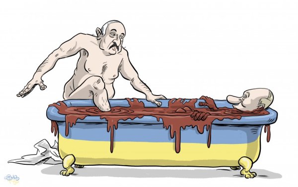 Карикатуры на Путина 2022