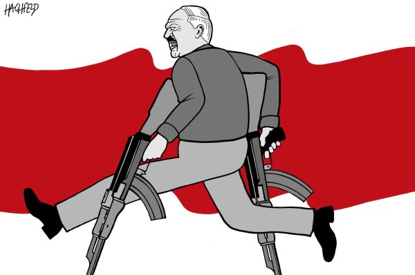 Лукашенко карикатура