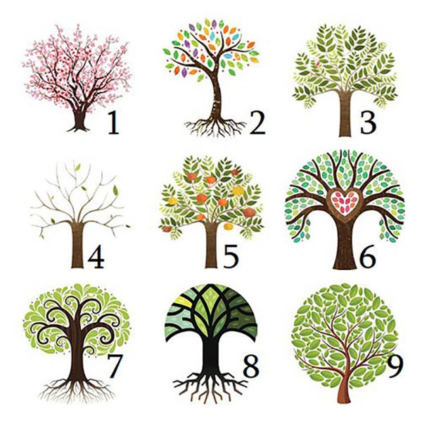 Дерево с лицами головоломка