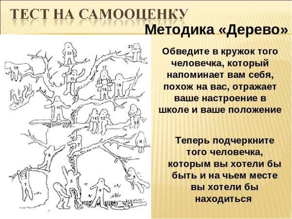 Иллюзия дерево с лицами